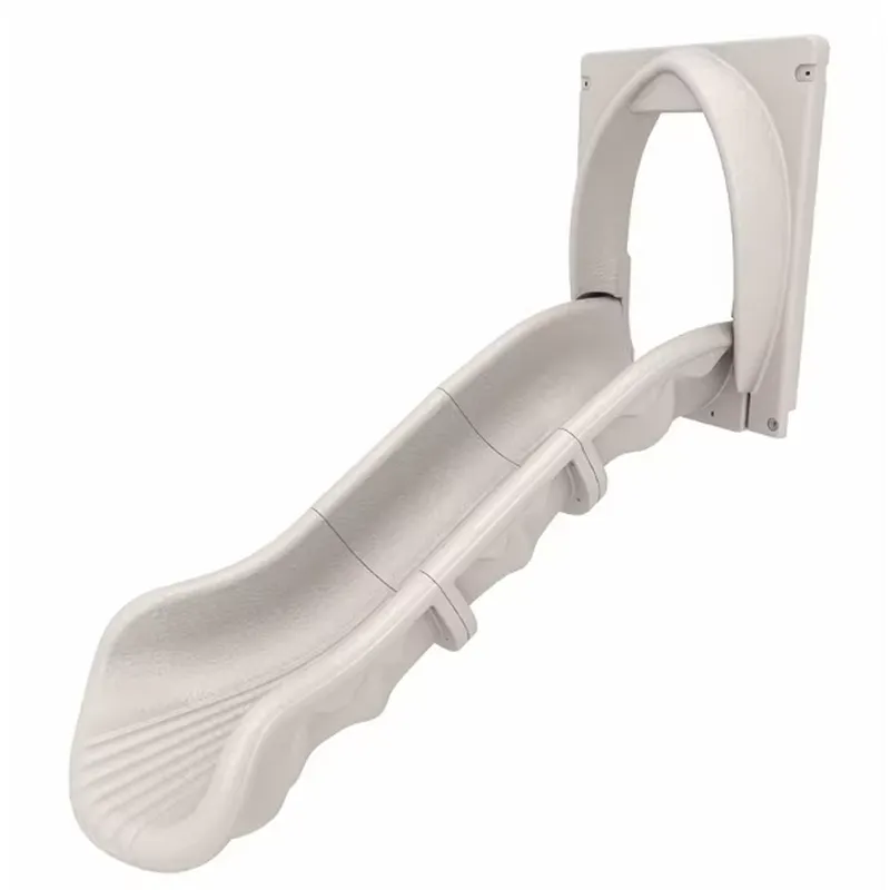 Kids Outdoor Yard Equipment - 5ft Plastic Outdoor Slide for Kids