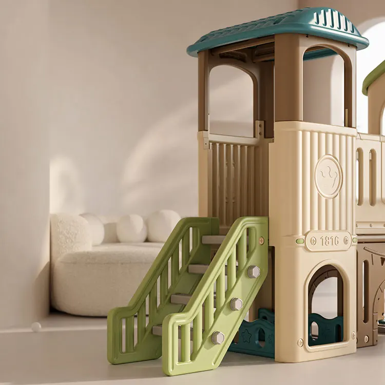 Hot Sale Children Play House O - Kids Outdoor House With Slide review and price