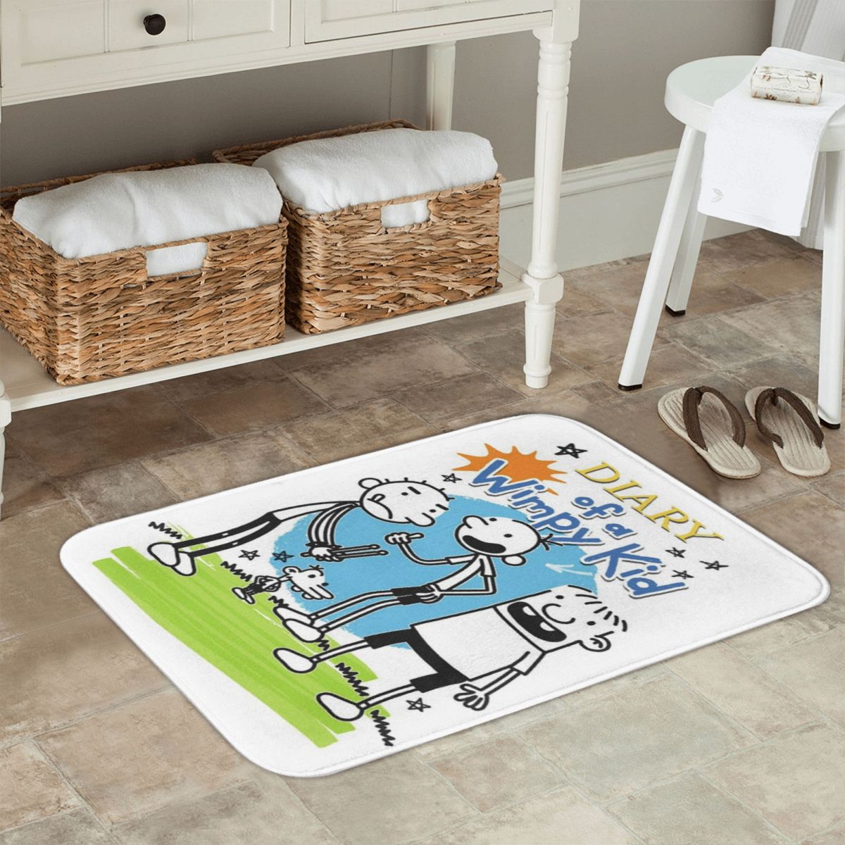 Diary Of A Wimpy Kid Anti-slip - Kids Outdoor Floor Cushions review and price