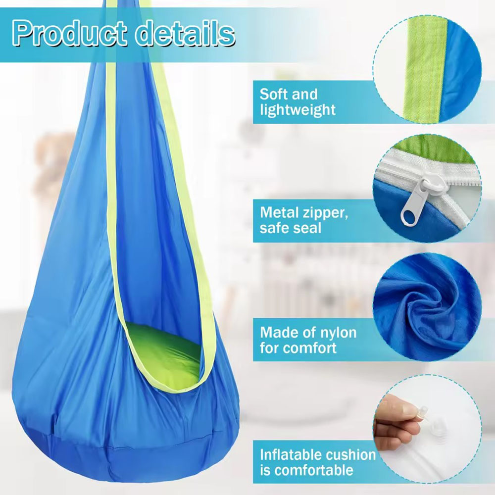 Kids Pod Swing Seat Nylon Hang - Kids Outdoor Chair review and price