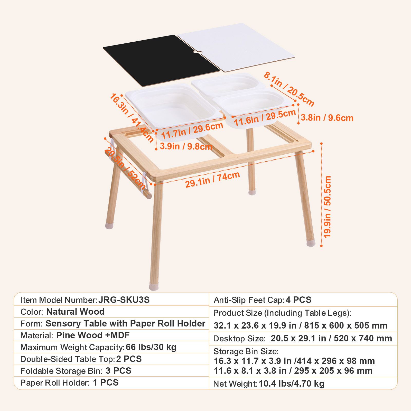 Sensory Table for Toddlers, Ki - Kids Outdoor Sensory Table review and price