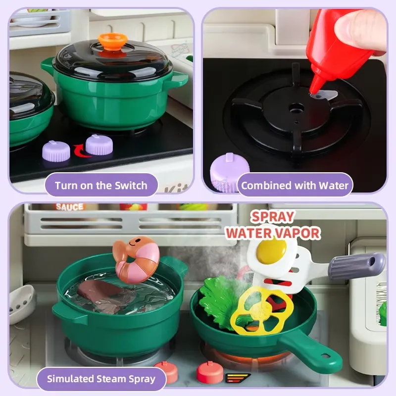 90cm Large Pretend Play Kitche - Kids Outdoor Mud Kitchen Accessories review and price