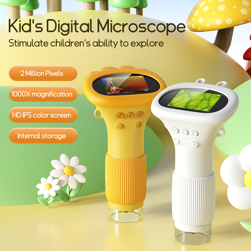 2.0 Inch Mini Pocket Microscop - Kids Outdoor Microscope review and price
