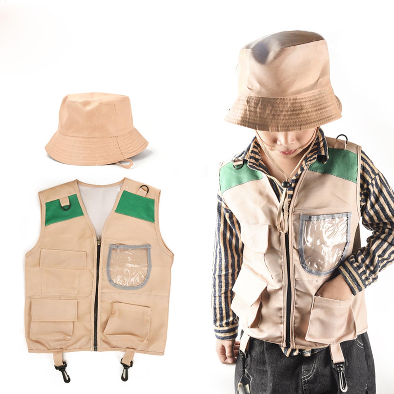 Kids Explorer hat and vest Cos - Kids Outdoor Explorer Kit review and price