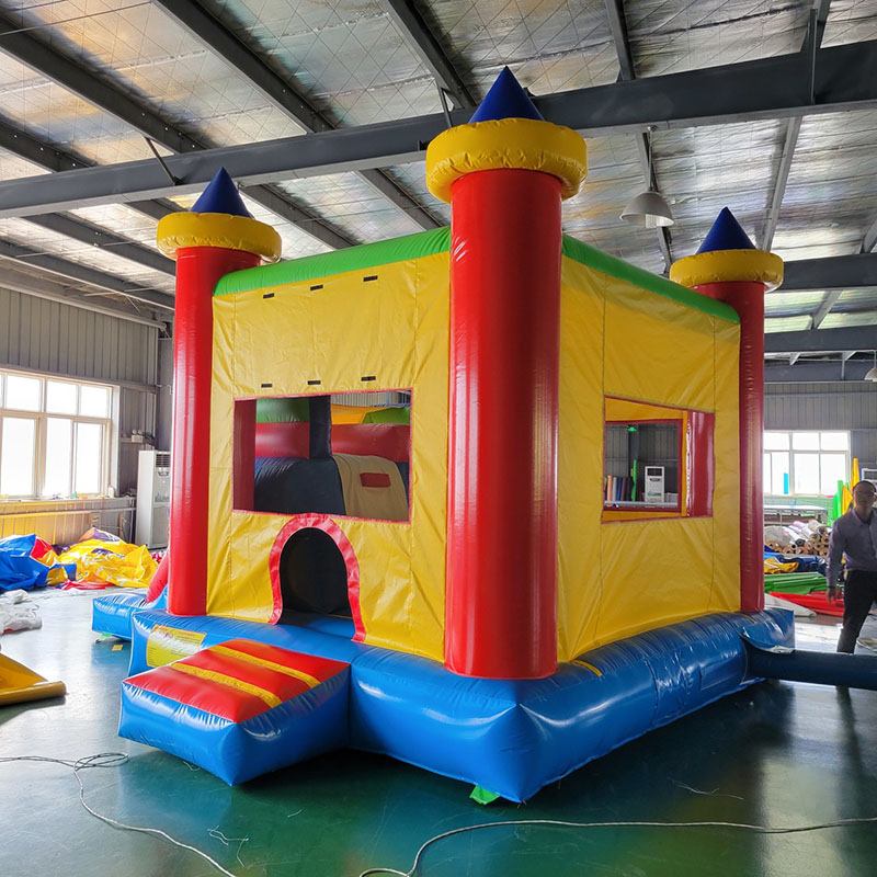 Bounce House with Slide Jumpin - Kids Outdoor House With Slide review and price