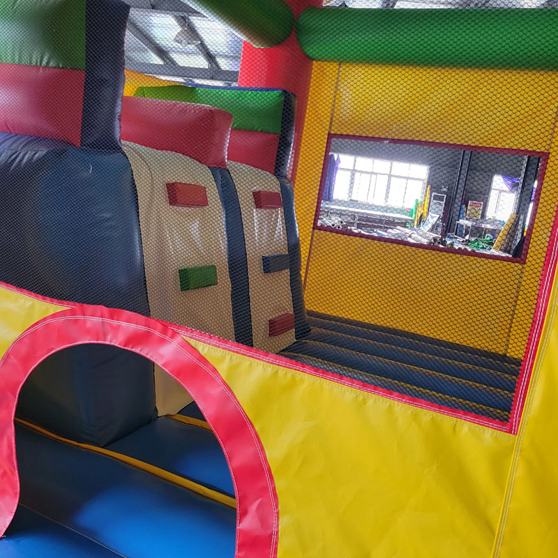 Bounce House with Slide Jumpin - Kids Outdoor House With Slide review and price