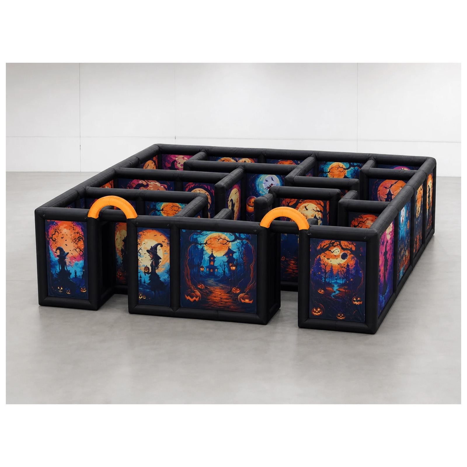 Large Dual Orange Arch Hallowe - Kids Outdoor Party Venue review and price