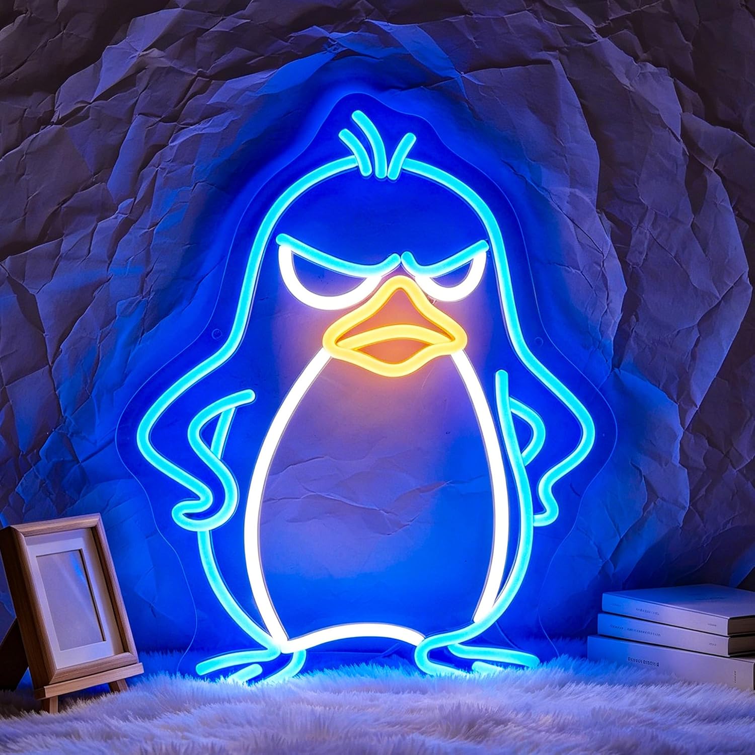 Penguin Neon Sign USB Powered  - Kids Outdoor Zoo review and price
