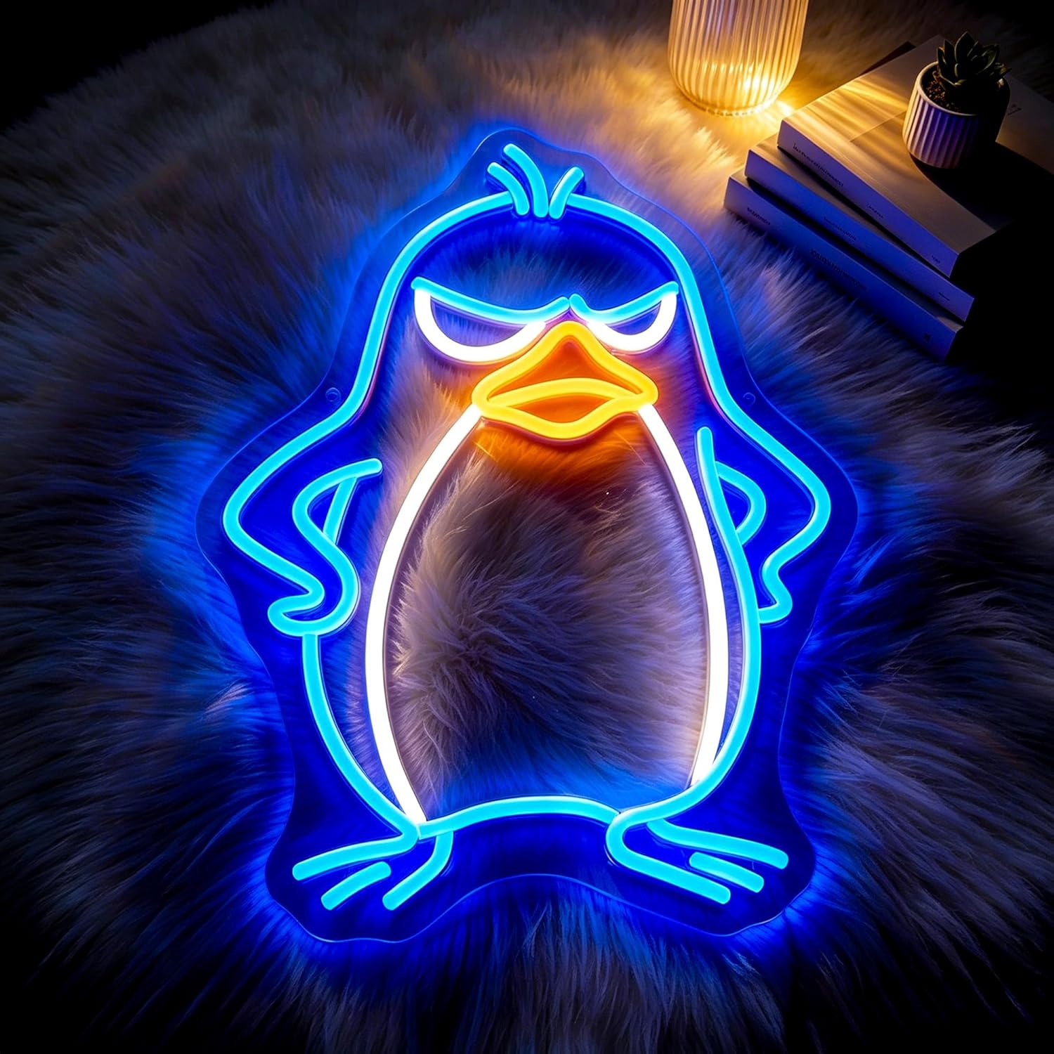Penguin Neon Sign USB Powered  - Kids Outdoor Zoo review and price