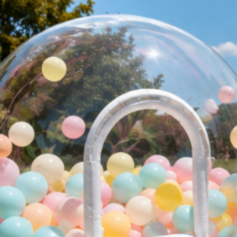 Inflatable Ball Pit Tent Trans - Outdoor Tent Playhouse review and price