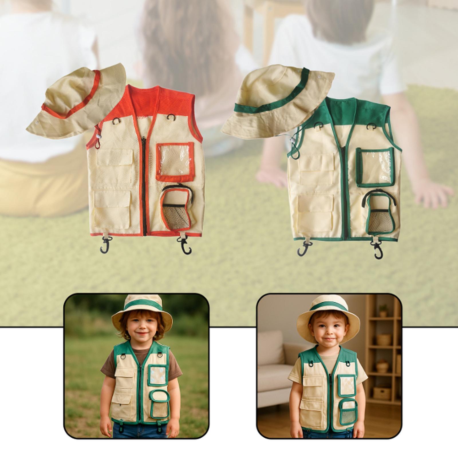 Kids Explorer Vest and Hat for - Kids Outdoor Zoo review and price