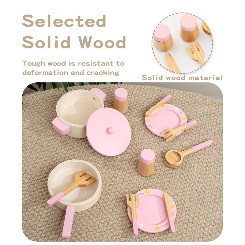 Wooden Kitchen Play Set for Ki - Kids Outdoor Mud Kitchen Accessories review and price