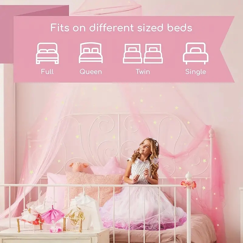 Bed Canopy For Girls With Glow - Outdoor Tent Playhouse review and price