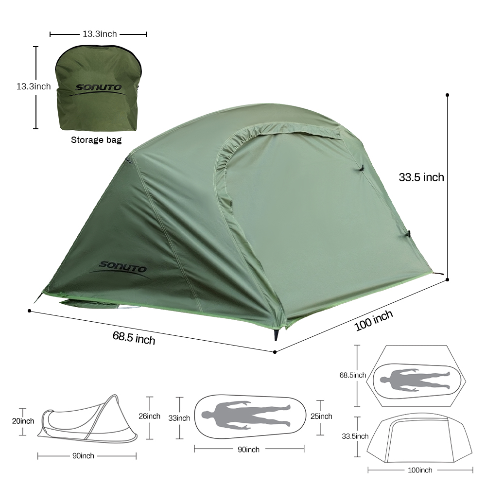 Sonuto Outdoor Single-Person L - Outdoor Tent Playhouse review and price
