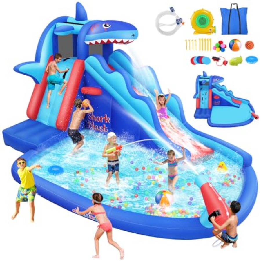 Outdoor/Indoor inflatable wate - Kids Outdoor House With Slide review and price