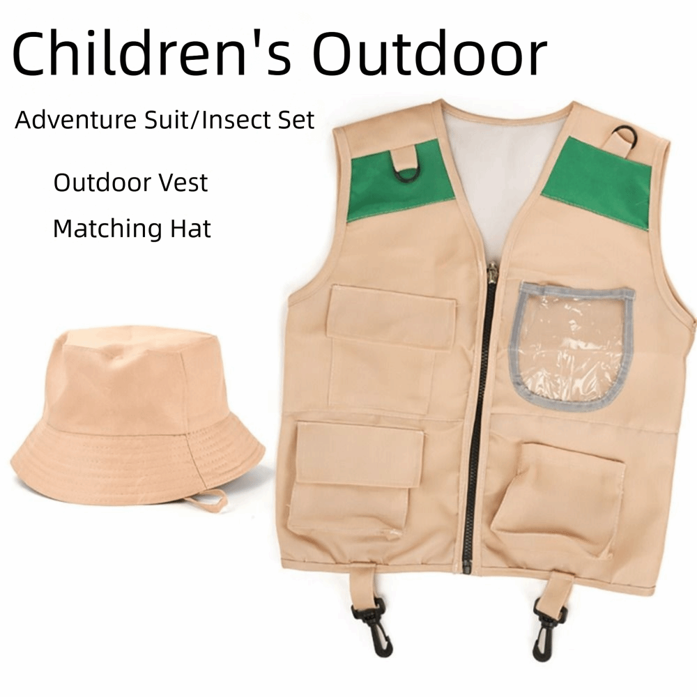 Multicolor Explorer Hat Vest C - Kids Outdoor Explorer Kit review and price