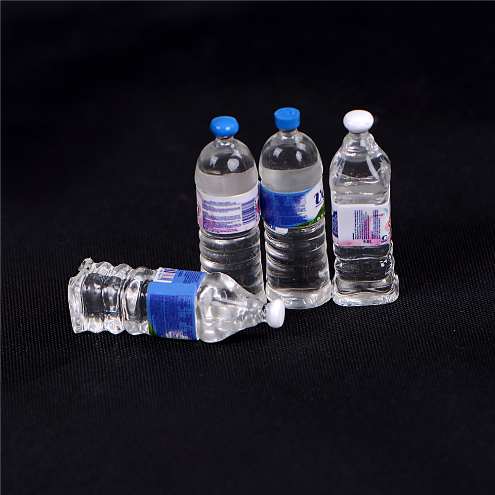 4 PCS mini Mineral water bottl - Kids Outdoor Mud Kitchen Accessories review and price