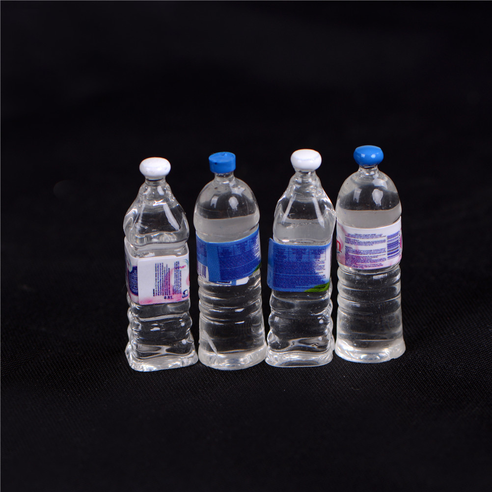 4 PCS mini Mineral water bottl - Kids Outdoor Mud Kitchen Accessories review and price