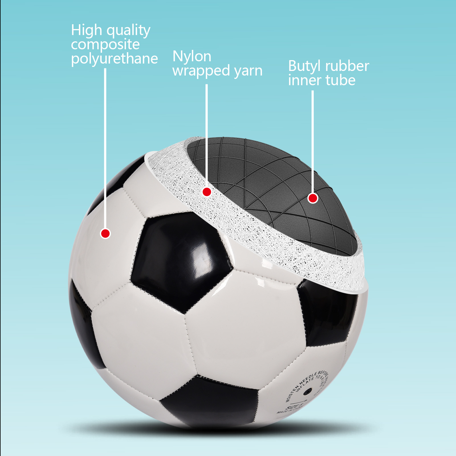 Soccer Ball-Official Size 5 Cl - Kids Outdoor Ball review and price