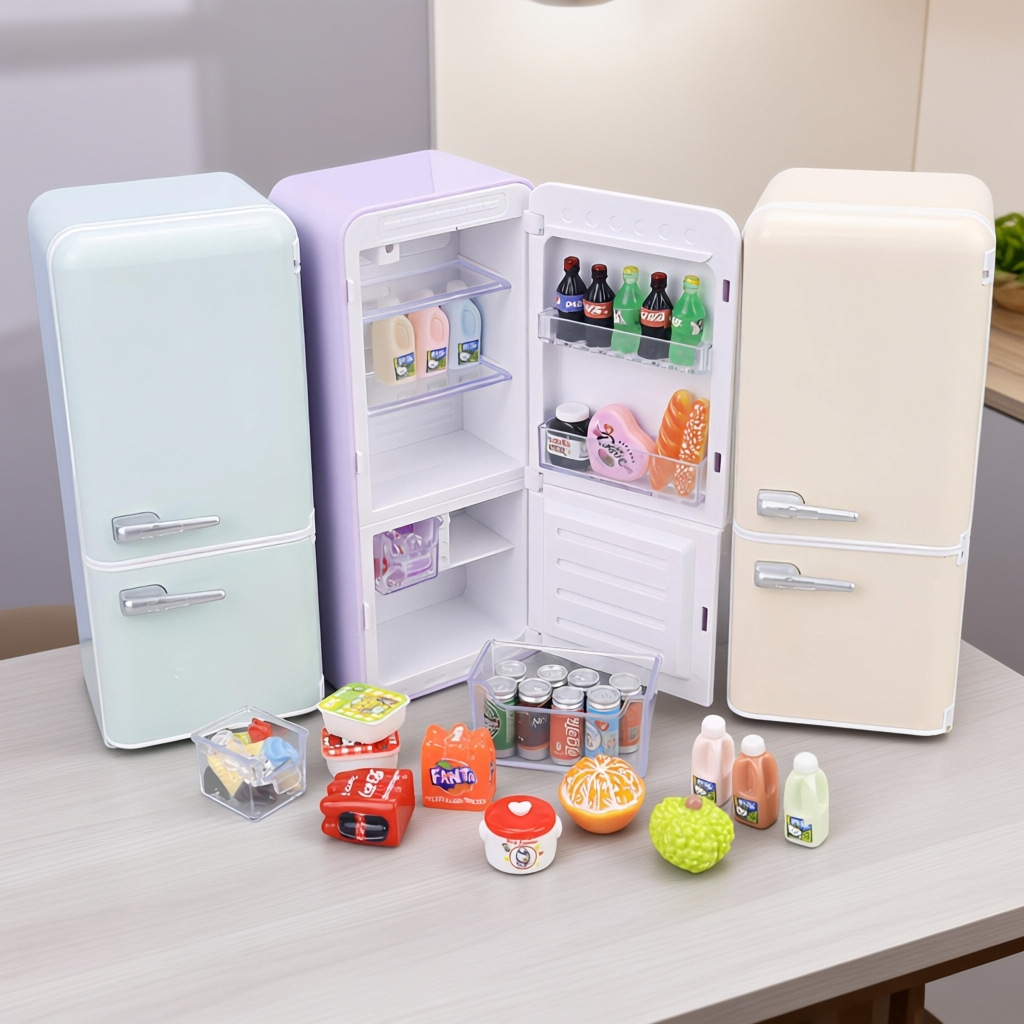 33pcs Kids Mini Fridge Playset - Kids Outdoor Mud Kitchen Accessories review and price
