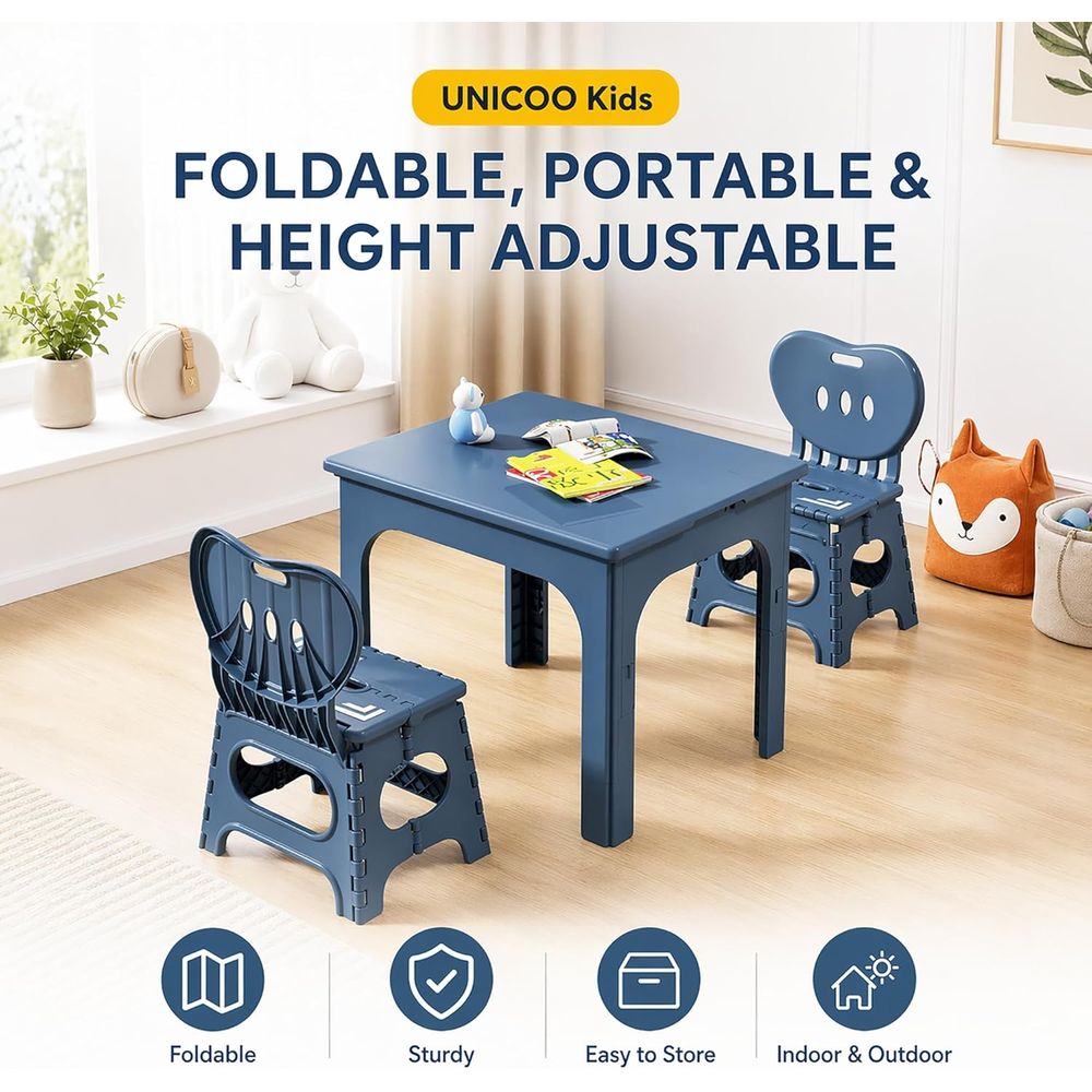 oldable Table and Chair Set, H - Kids Outdoor Chair review and price