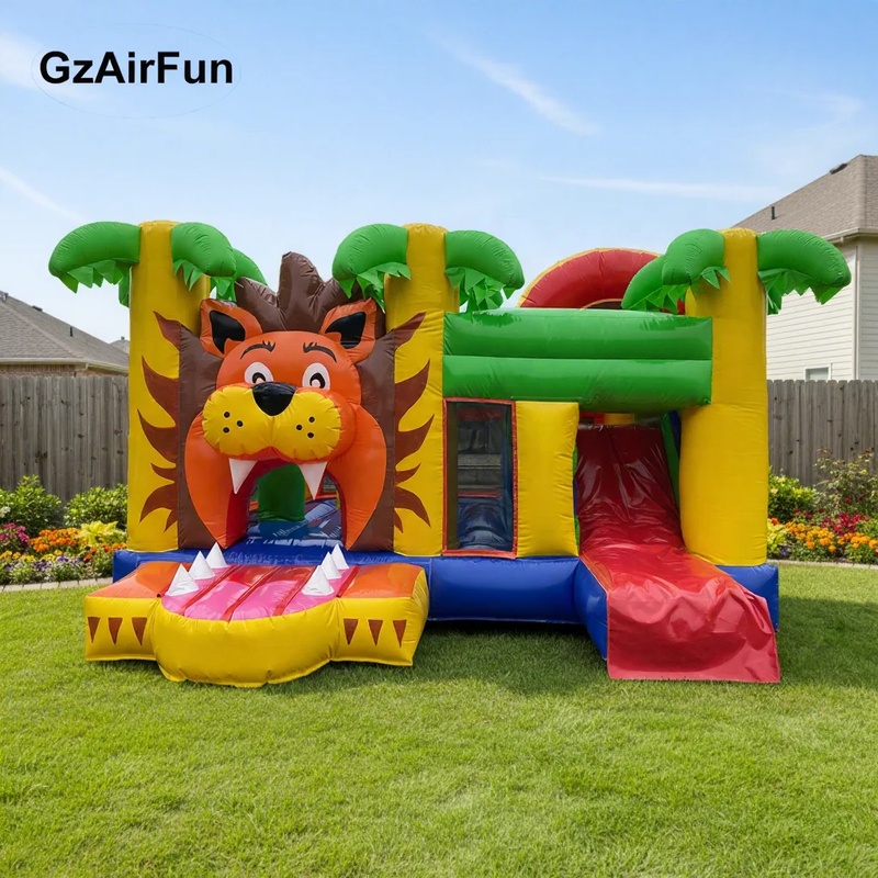 Custom Commercial Outdoor Boun - Kids Outdoor House With Slide review and price