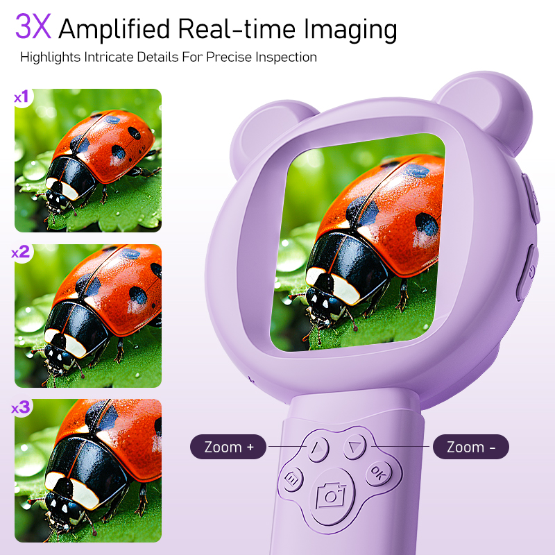 Kids Digital Magnifier 2.8’’ S - Kids Outdoor Microscope review and price
