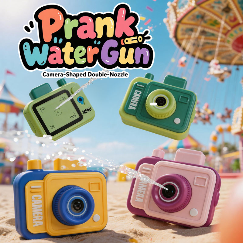 Double-sided Water Gun Camera  - Water Gun Soaker review and price