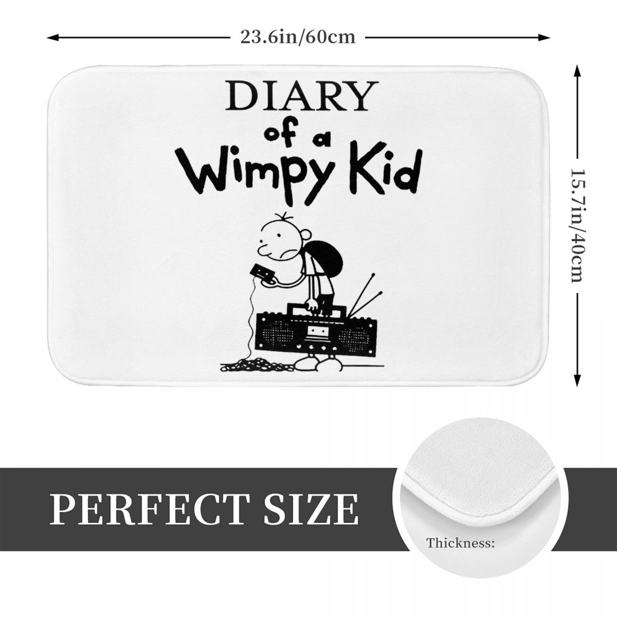 Diary Of A Wimpy Kid Anti-slip - Kids Outdoor Floor Cushions review and price