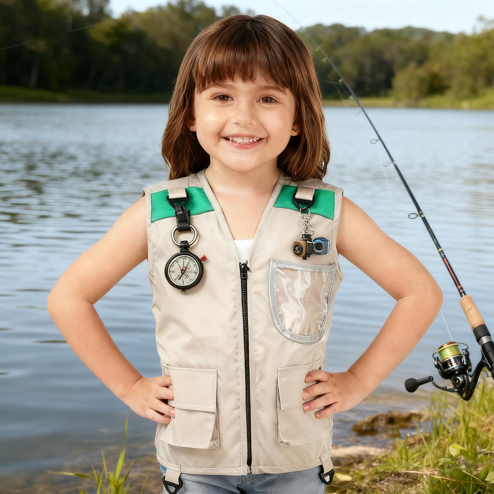 Kids Cargo Vest Sleeveless Cos - Kids Outdoor Zoo review and price