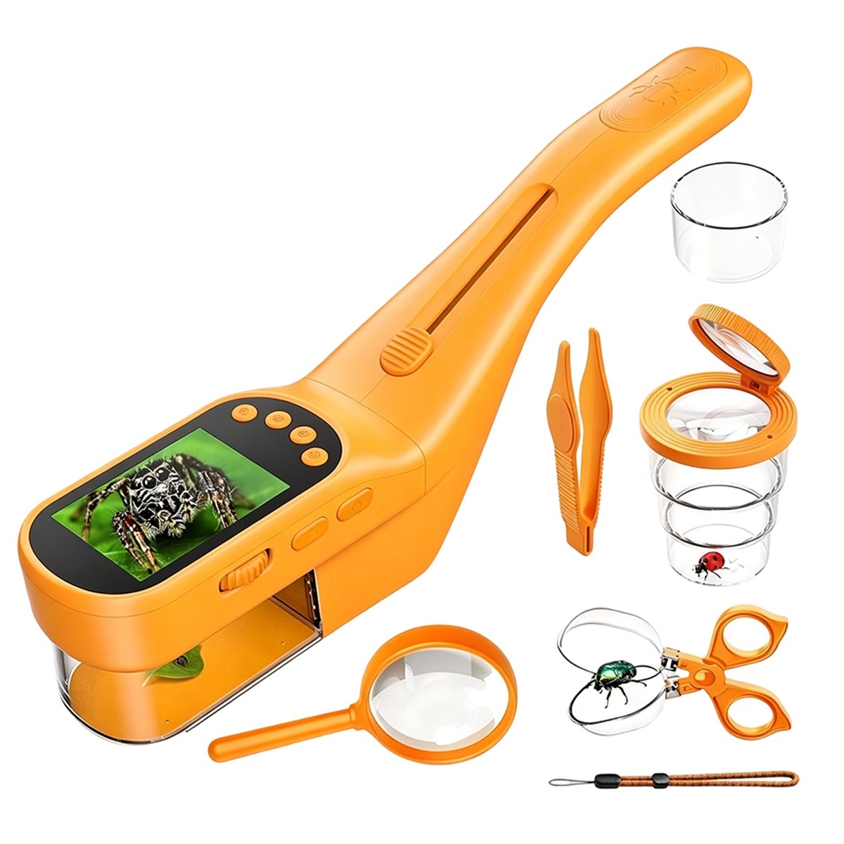 500X Handheld Microscope for K - Kids Outdoor Explorer Kit review and price