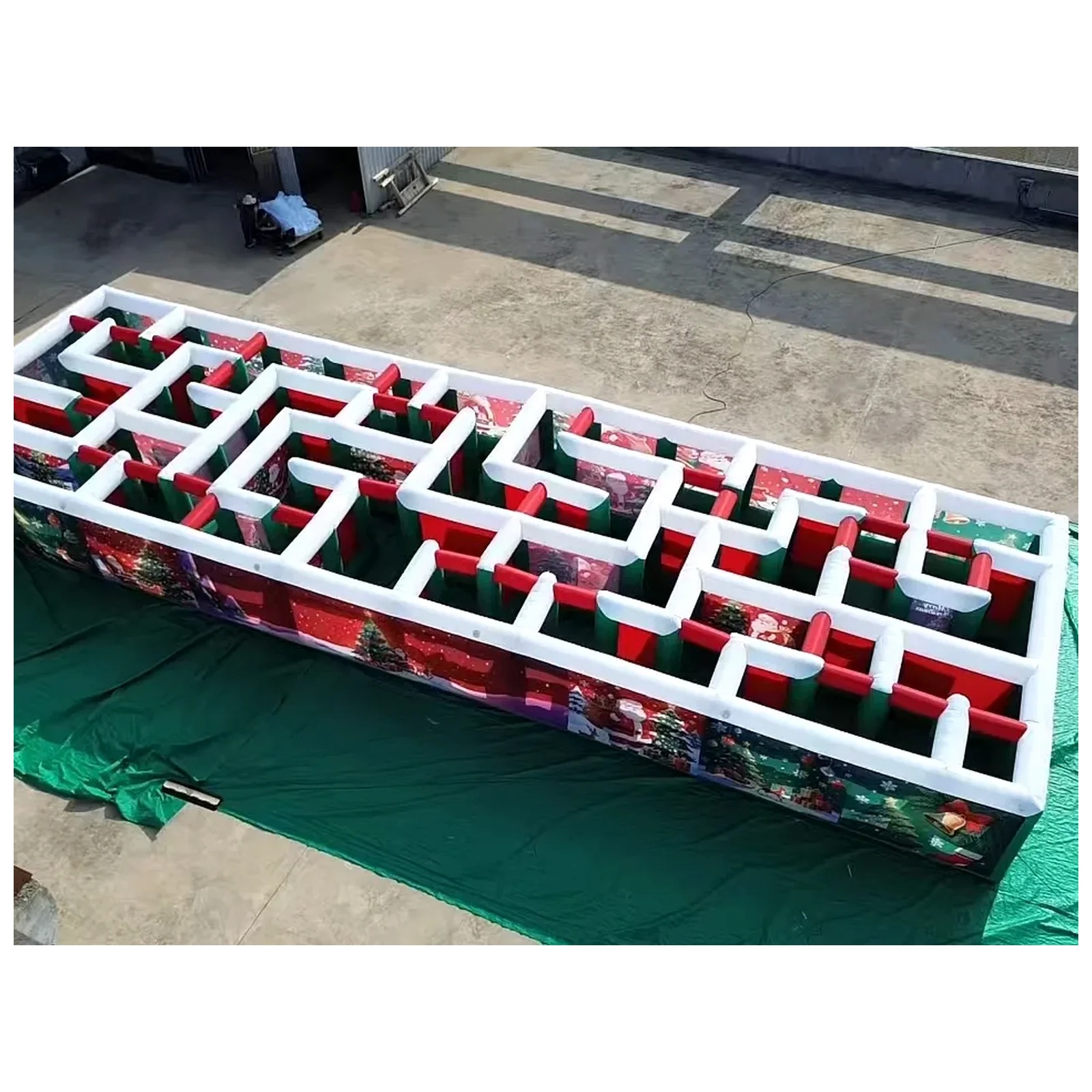 Commercial Long Inflatable Maz - Kids Outdoor Party Venue review and price