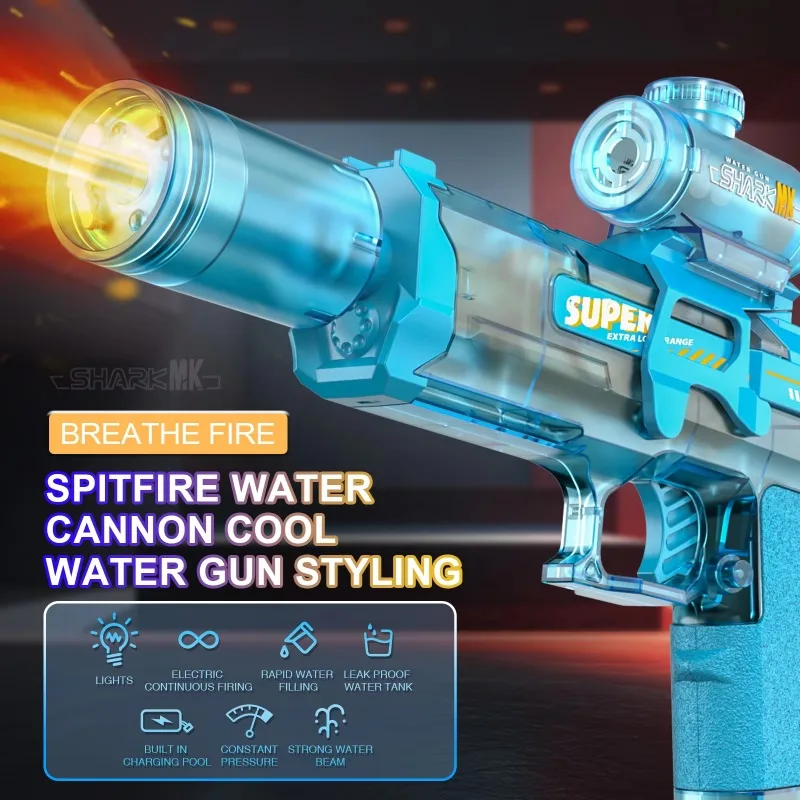 Led Light Emitting Electric Wa - Water Gun Soaker review and price