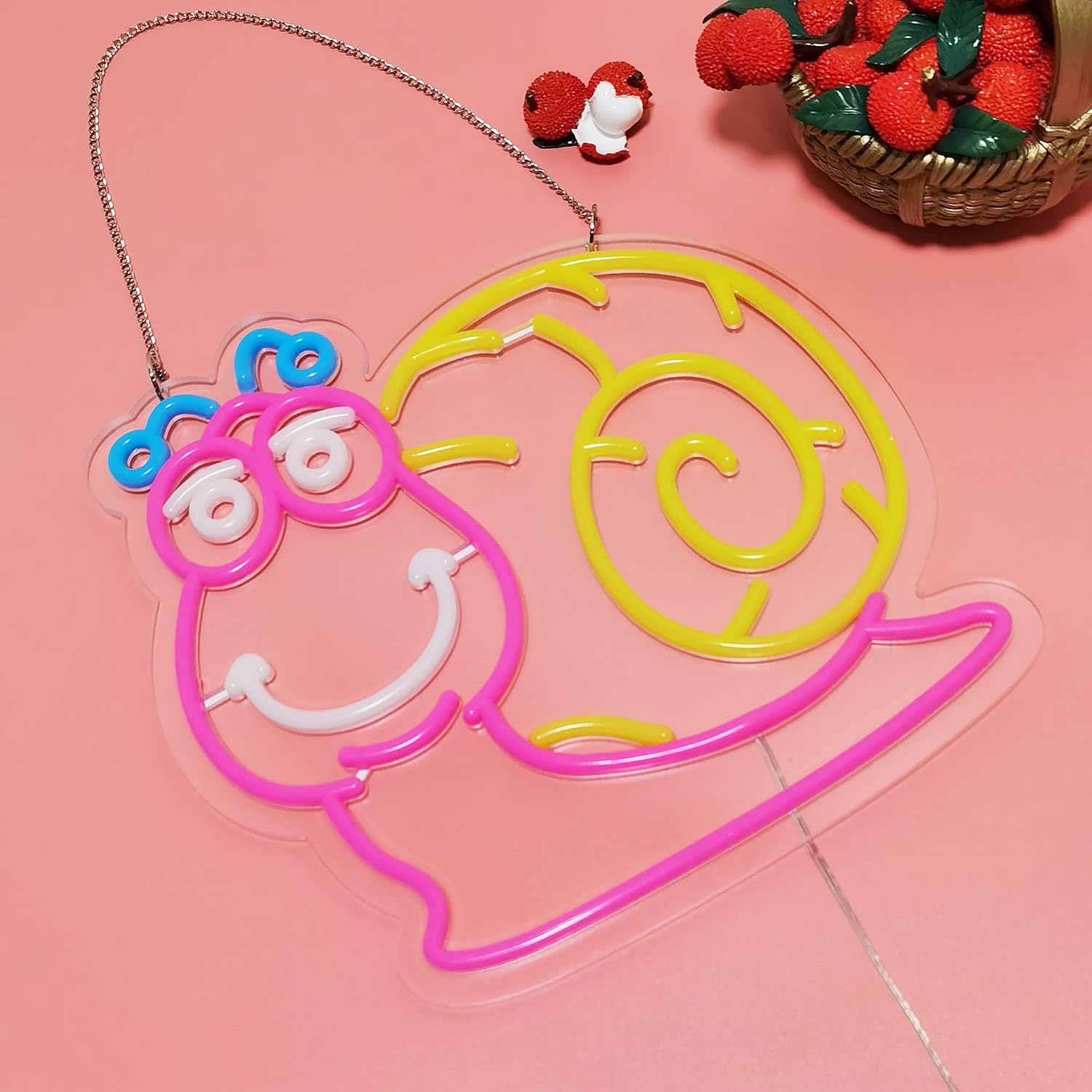 Snail Neon Sign Cartoon Cute A - Kids Outdoor Zoo review and price