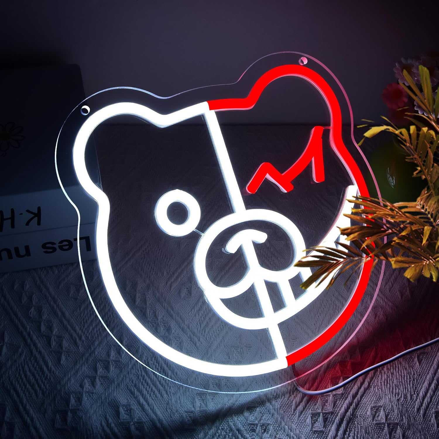 Bear Neon Sign Kids Room Decor - Kids Outdoor Zoo review and price