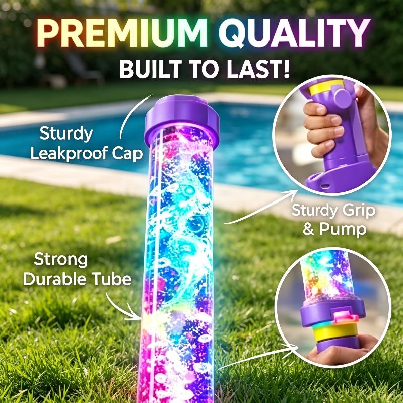 LED Rainbow Glowing Water Gun  - Water Gun Soaker review and price