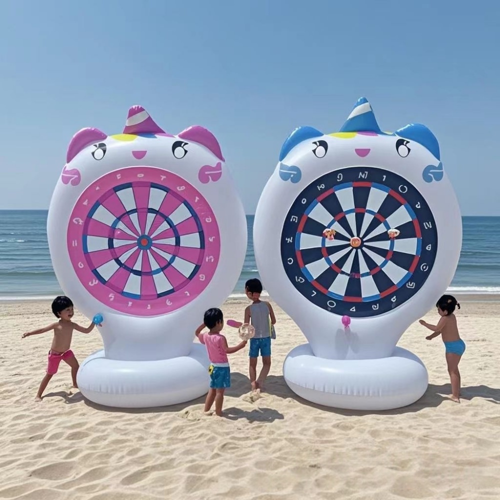 Inflatable Unicorn Throwing Ga - Kids Outdoor Games For Party review and price