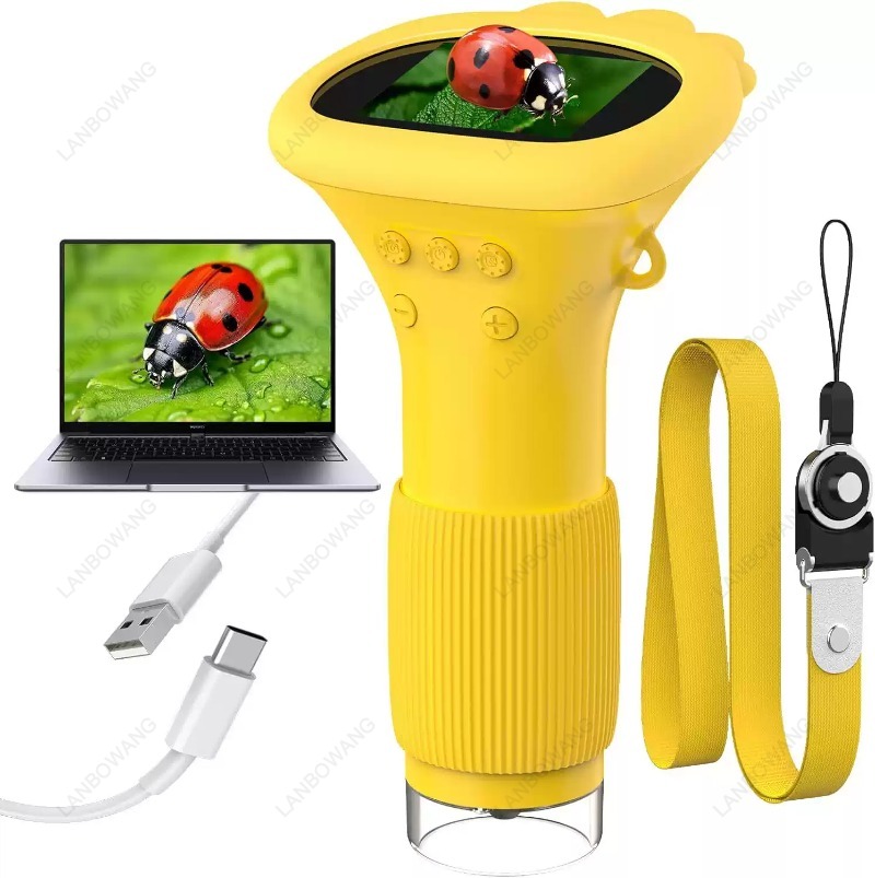 2 Inch IPS Kids Digital Micros - Kids Outdoor Microscope review and price