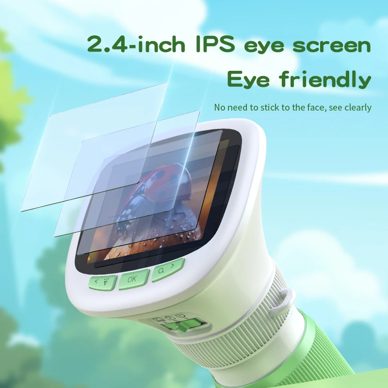 Kids Handheld Microscope with  - Kids Outdoor Microscope review and price