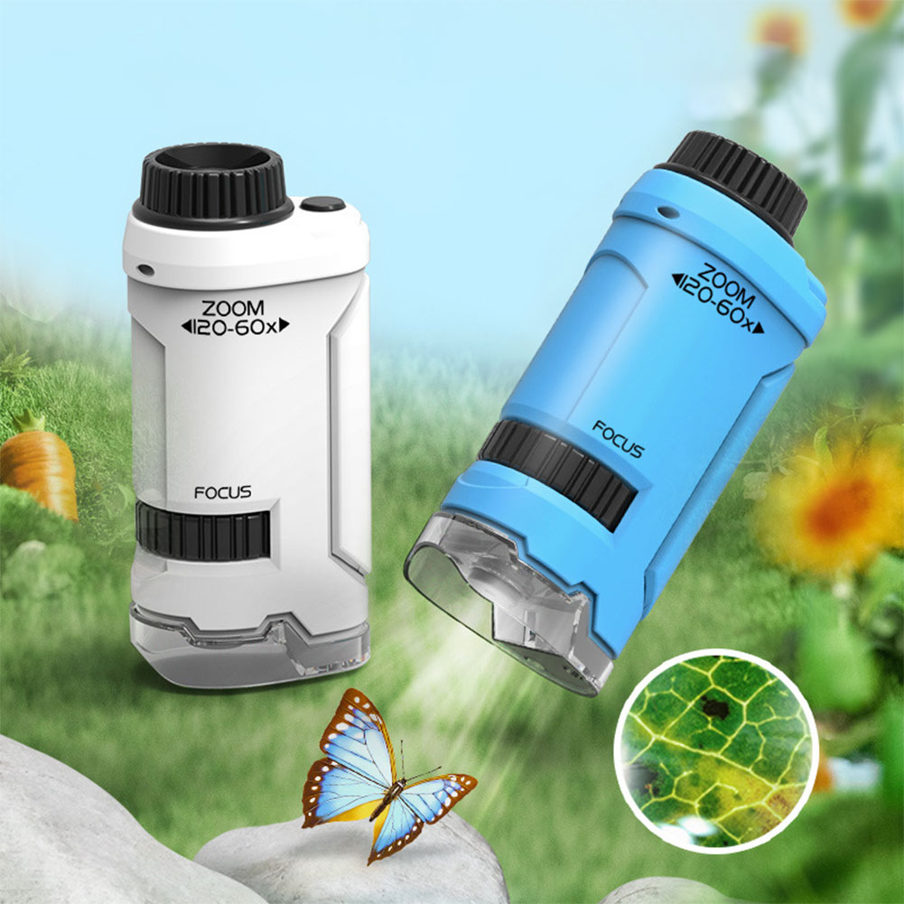 New 60x-120x Handheld Microsco - Kids Outdoor Microscope review and price