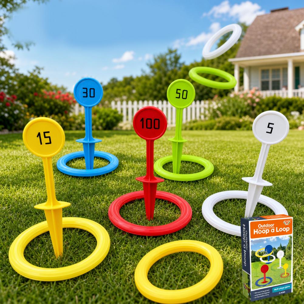 Kids Plastic Game Set Outdoor  - Kids Outdoor Games For Party review and price