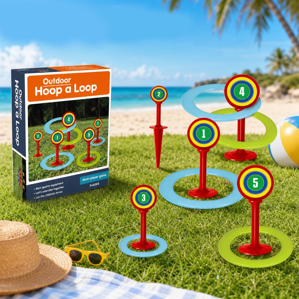 Kids Plastic Game Set Outdoor  - Kids Outdoor Games For Party review and price