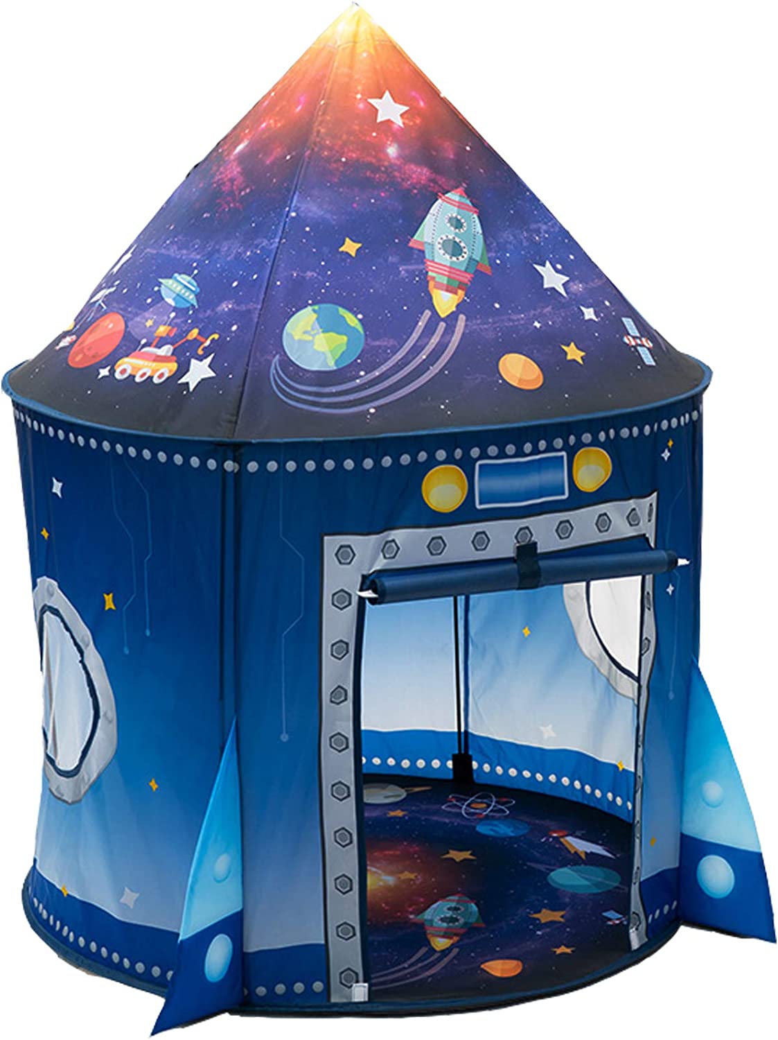 Rocket Ship Kids Tent Pop Up P - Outdoor Tent Playhouse review and price