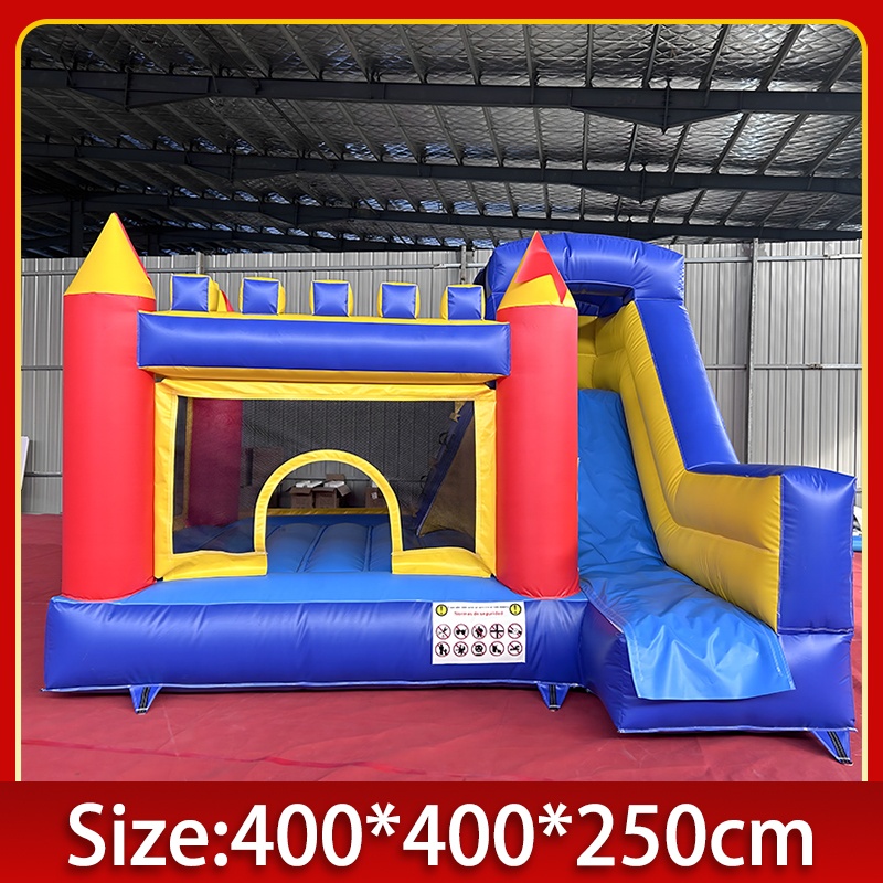 4m x 4m Inflatable Bounce Hous - Kids Outdoor House With Slide review and price