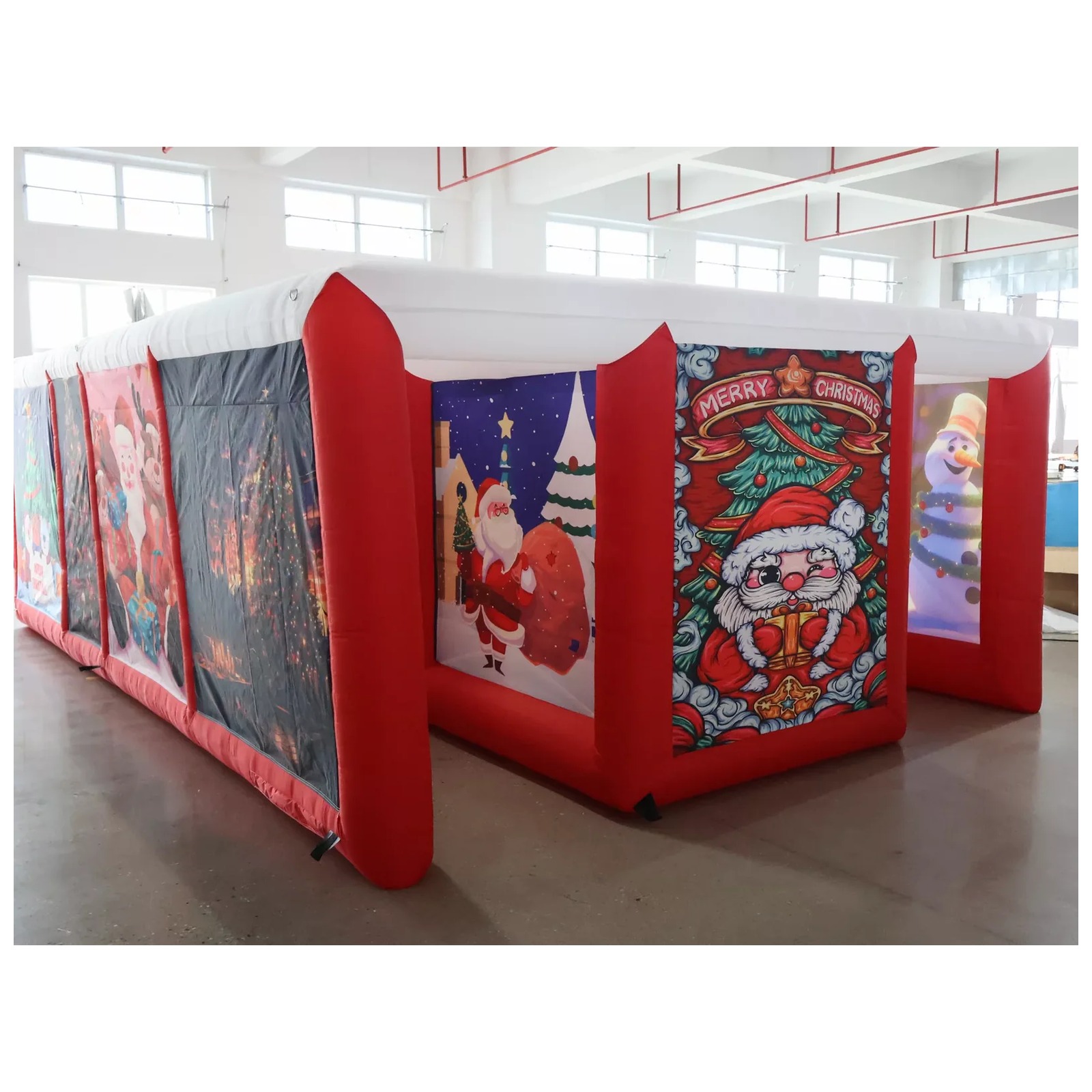 Outdoor Red Covered Inflatable - Kids Outdoor Party Venue review and price