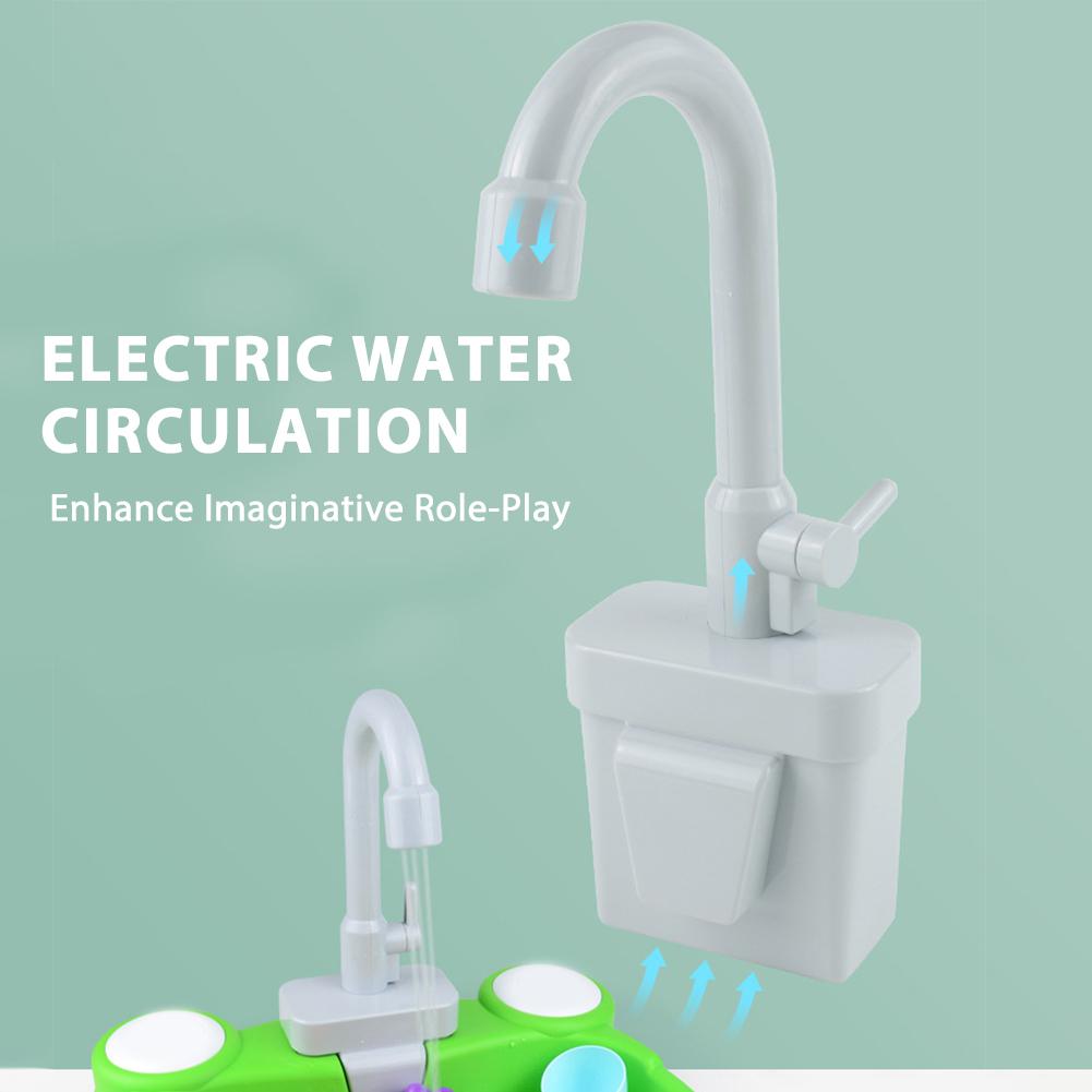 Pretend Play Kitchen Faucet Re - Kids Outdoor Mud Kitchen Accessories review and price