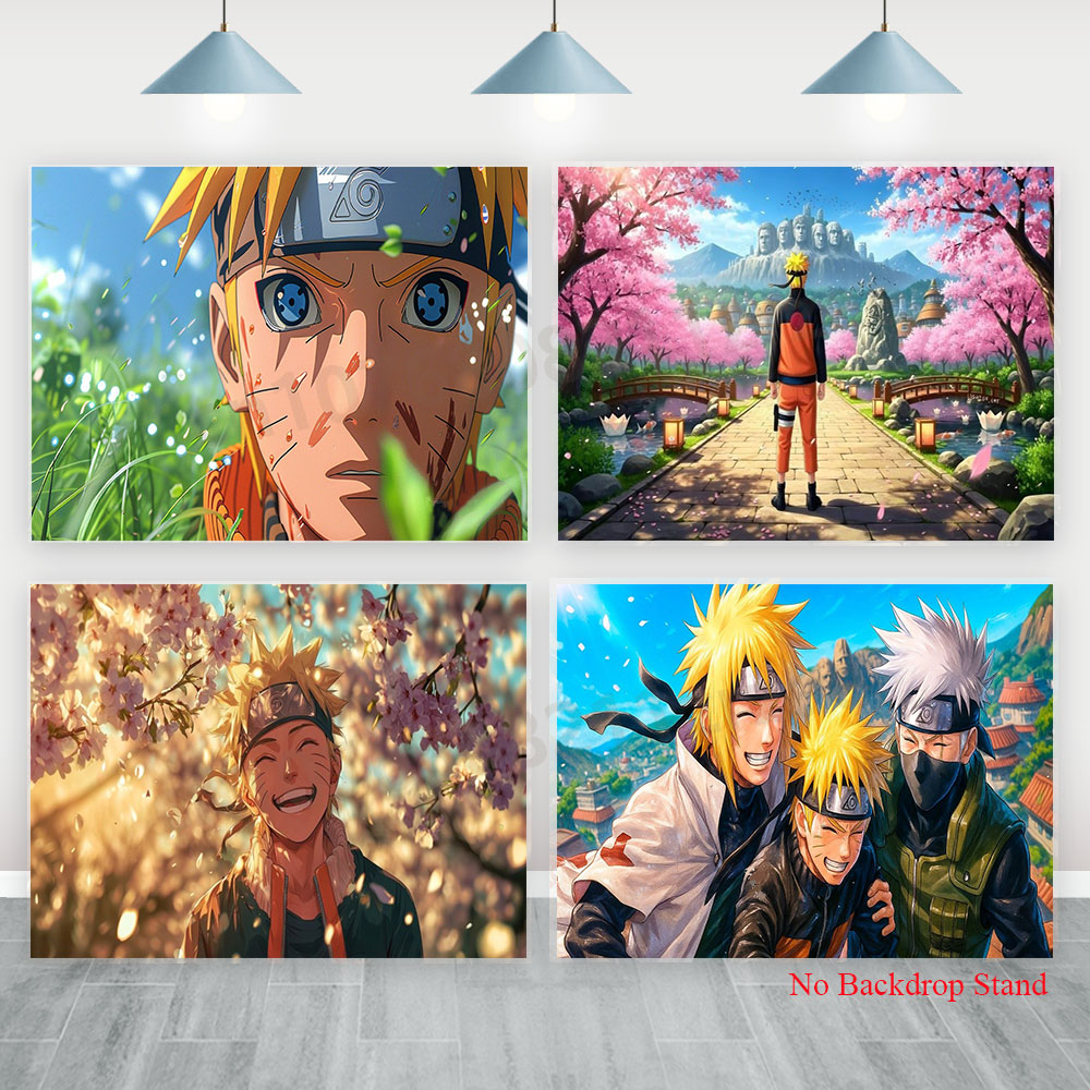 Naruto Backdrop Banner Boys Ki - Kids Outdoor Movies review and price